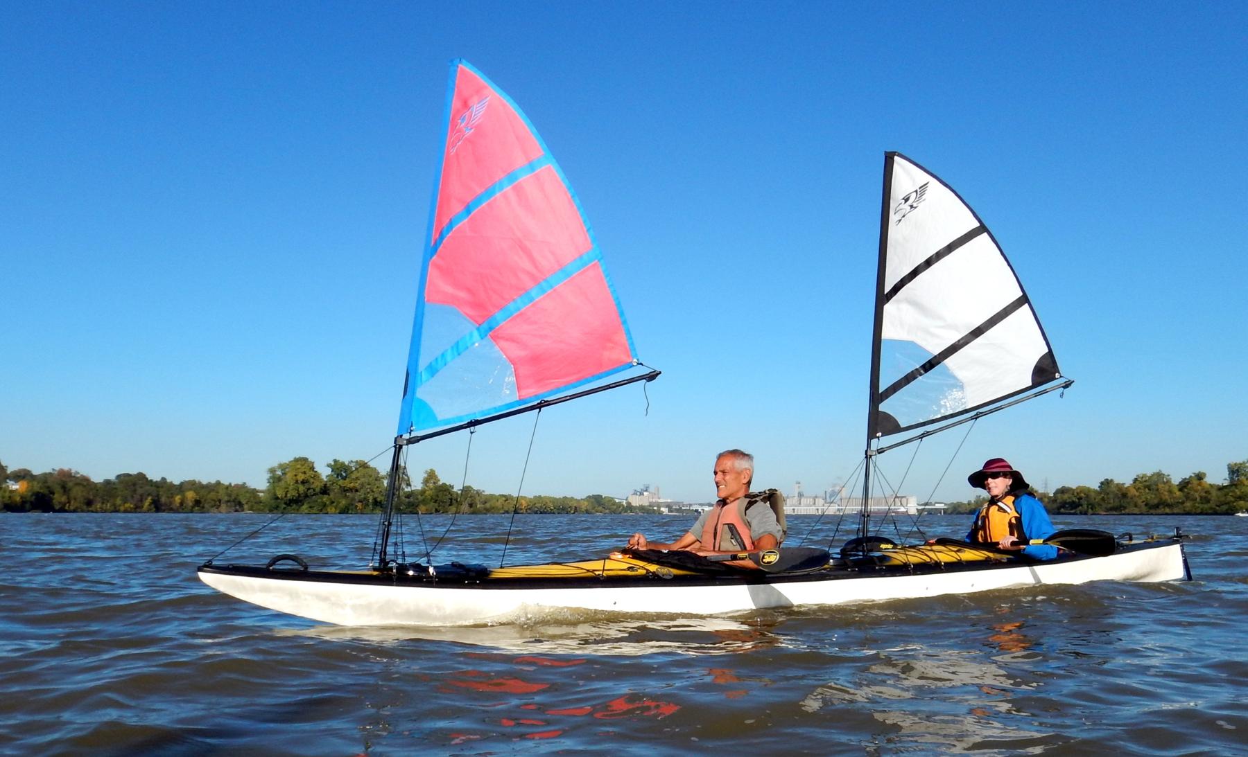 Falcon Sails Kayak Sail Pictures【2021】