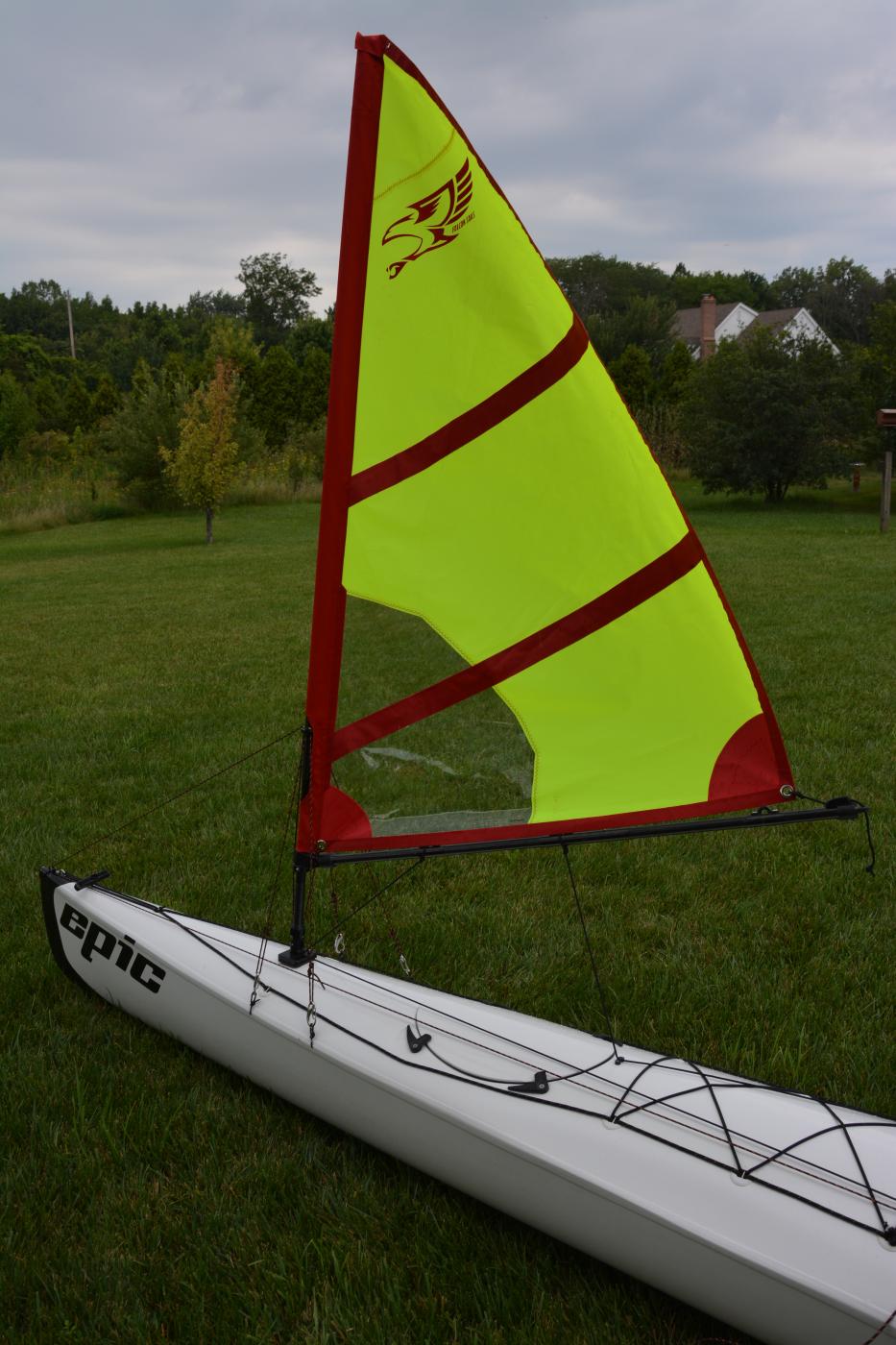 Expdition Kayak Sail Install on